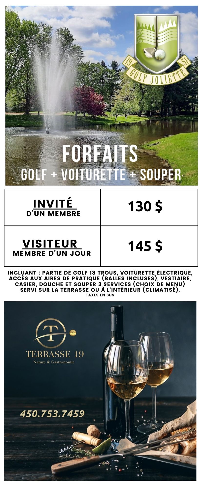 Forfaits 2025