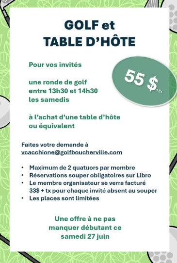 golf et TH