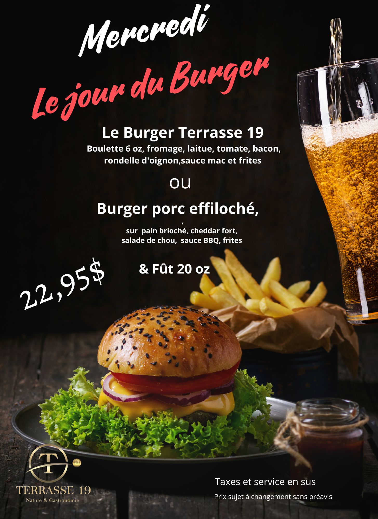 Burger du Mercredi 2025 1