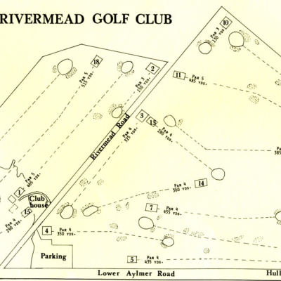 Plan du parcours / Course Layout 1976